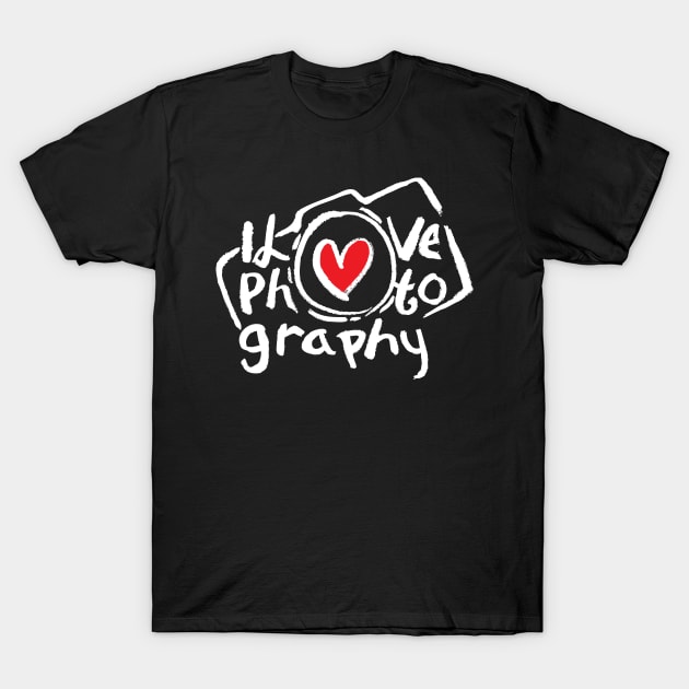 I love photography T-Shirt by Handini _Atmodiwiryo